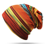 Women,Cotton,Colorful,Multifunctional,Beanie,Scarf,Casual,Windproof,Double,Layers,Collar