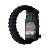 IPRee,Outdoor,Survival,Bracelet,Light,Compass,Whistle,Multifunction
