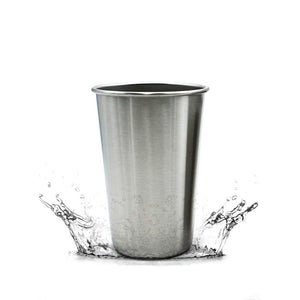 Stainless,Steel,Single,Layer,Drink,500ml,Kitchen,Drinkware,Water