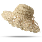 Women,Breathable,Foldable,Sunscreen,Bucket,Straw,Outdoor,Casual,Travel,Beach,Floppy