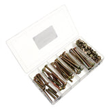 Suleve,MXZS1,100Pcs,Socket,Screws,Furniture,Bolts,Barrel