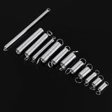 Suleve,200Pcs,Steel,Springs,Electrical,Extension,Tension,Spring,Exerciser,Pressure