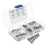 Suleve,M5SH1,60Pcs,Stainless,Steel,Socket,Screw,Allen,Assortment