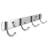 Stainless,Steel,Hooks,Clothes,Holder,Mounted,Hanger