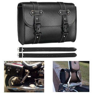 BIKIGHT,275x200x105mm,Leather,Cycling,Saddle,Motorcycle,Storage,Handbag