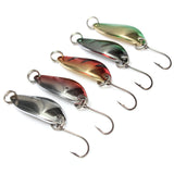 ZANLURE,Spinner,Spoon,Fishing,Metal,Lures,Colorful,Baits
