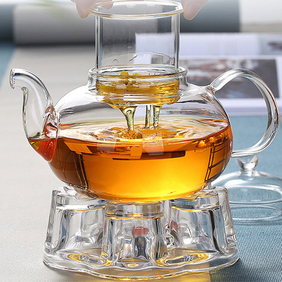 Glass,Teapot,Filter,Bubble,Teapot,Borosilicate,Glass,Flower,Teapot,Glass