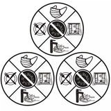 Epidemic,Prevention,Window,Background,Washing,Hands,Healthcare,Sticker,Floor,Decor