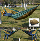 Outdoor,Camping,Hammock,Parachute,Cloth,Lightweight,Nylon,Portable,Hammock,People,140CM