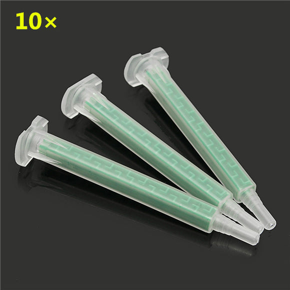 Green,Adhesive,Dispenser,Epoxy,Mixing,Nozzle