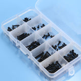 Suleve,M2CH1,Carbon,Steel,Allen,Socket,Screw,Metric,Assortment,200Pcs