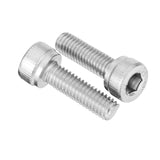 Suleve,M3SH5,50Pcs,Stainless,Steel,Socket,Screws,Bolts,Optional,Length