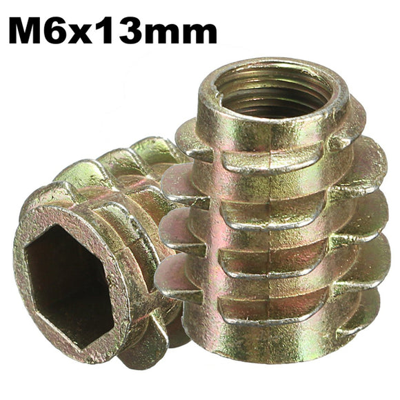 M6x13mm,Drive,Screw,Threaded,Insert