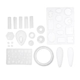 98Pcs,Tools,Crafts,Silicone,Epoxy,Mould,Resin,Casting,Molds