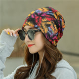 Retro,Floral,Beanie,Chemotherapy,Breathable