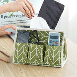 Creative,Linen,Cloth,Tissue,Multifunctional,Drawer,Desktop,Storage