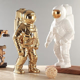 Ceramic,Space,Sculpture,Astronaut,Cosmonaut,Ornament,Statue,Money