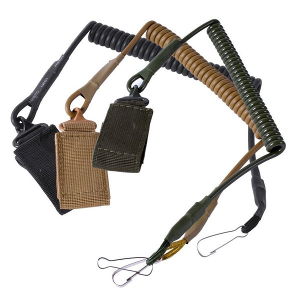 Outdoor,Climbing,Spring,Sling,Lanyard,Tactical,Strap,Hanging,Buckle,Camping,Security