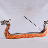 Incense,Burner,Artistic,Ornament,Dragon,Incense,Stick,Holder,Carving,Resin