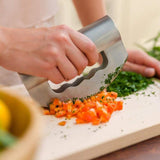 Stainless,Steel,Salad,Chopper,Vegetable,Cheese,Cutter