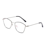 Lightweight,Metal,Optical,Round,Frame,Reader,Reading,Plain,Glasses,Women