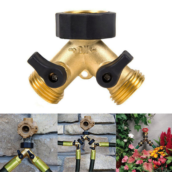 Brass,Faucet,Manifold,Garden,Splitter,Water,Segregator,Divider,Switcher,Control,Valve,Valve