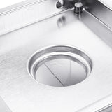 Brushed,Stainless,Steel,Insert,Drain,Invisible,Bathroom,Square,Shower,Floor,Grate