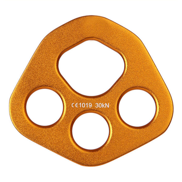 XINDA,XD8609,Aluminum,Climbing,Rigging,Plate,Split,Descender,Plate,Anchor,Multipliers