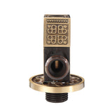 Antique,Brass,Triangle,Valve,Bathroom,Accessory,Brass,Angle,Valves,Filling,Valves,Square