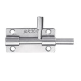 Stainless,Steel,Latch,Sliding,Barrel,Staple,Safety,Padlock