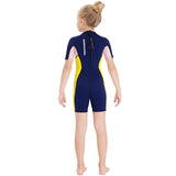 2.5mm,Neoprene,Short,Sleeve,Wetsuit,Swimming,Diving,Toddler,Child,Youth,Suits,Years