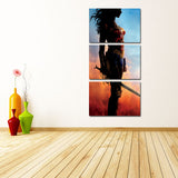 Miico,Painted,Three,Combination,Decorative,Paintings,Wonder,Woman,Decoration