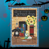 28x40",School,School,House,Sunflower,Books,Baner,Decorations"