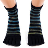 Striped,Cotton,Breathable,Socks,Casual,Ankle,Socks