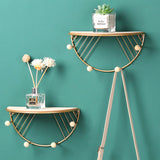 Mounted,Shelf,Retro,Wooden,Metal,Storage,Display