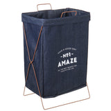 Foldable,Laundry,Baskets,Collapsible,Hamper,Denim,Storage