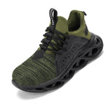 Fashion,Steel,Sneakers,Fiber,Safety,Shoes,Breathable,Steel,Shoes