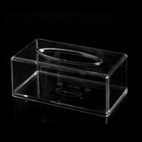 Acrylic,Clear,Transparent,Tissue,Cover,Rectangular,Holder,Paper,Storage