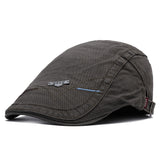 Men's,Cotton,Satin,Weave,Adjustable,Peaked,Literary,Outdoor,Sport,Forward,Duckbill