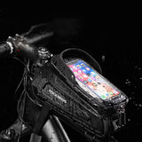 ROCKBROS,8inch,Phone,Touch,Screen,Waterproof,Phone,Mount,Bicycle,Front,Frame,Visor,Handlebar