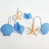 Decorative,Seashell,Shower,Curtain,Hooks,Bathroom,Beach,Shell,Decorations