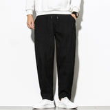 Corduroy,Casual,Harem,Pants,Corduroy,Baggy,Pants,Elastic,Waist,Pants,Trousers