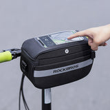 ROCKBROS,Phone,Touch,Screen,Bicycle,Front,Frame,Shoulder,Cycling