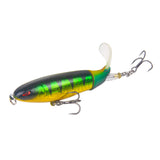 Minnow,Fishing,Rotating,Popper,Topwater,Crankbait,Artificial