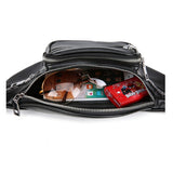 Leather,Crossbody,Waterproof,Shoulder,Camping,Travel,Chest