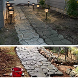 Irregular,Maker,Stepping,Stone,Reusable,Paver,Molds,Brick,Mould,Cement,Brick,Garden,Walkway,Pavement