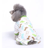 Cloth,Cotton,Footprint,Pajamas,Puppy,Jumpsuits,Clothing,Clothes,Dress