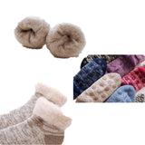 Women,Thickening,Fleece,Lining,Floor,Socks,Ankle,Socks