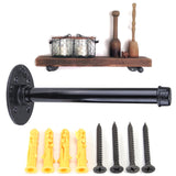 Industrial,Shelf,Flange,Bracket,210mm,Shelf,Support,Screws"