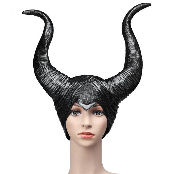Black,Horns,Halloween,Party,Costume,Witch,Headgear,Cosplay